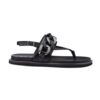 Sandali infradito Donna in pelle con catena CULT