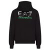 Felpa EA7 con cappuccio e zip
