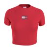 T-shirt Tommy Jeans crop logo
