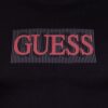 T-shirt guess con scritta frontale