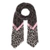 Foulard Liu Jo animalier con logo