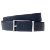 Cintura Trussardi reversibile squared