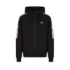Felpa EA7 con cappuccio in misto cotone