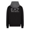 Felpa EA7 con cappuccio in misto cotone