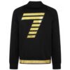 Felpa EA7 soccer leggend con zip