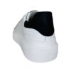Sneakers V2 a suola alta retro nero