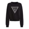 Felpa Guess mesh cristallo