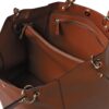 Borsa Twinset shopper con logo ricamato