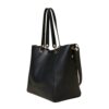 Borsa Twinset shopper con logo ricamato