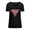T-shirt Guess logo triangolo