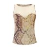 Top Guess bustier in scuba