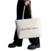 Borsa Calvin Klein tote logo a spalla