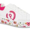 Sneakers Pollini Carrie con fondo floreale