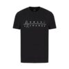 T-shirt Armani Exchange logata fantasia