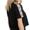 T-shirt Guess logo manica