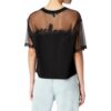 T-shirt Armani Exchange con logo trasparenza