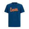 T-shirt Guess logo frontale a contrasto