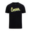 T-shirt Guess logo frontale a contrasto