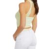 Top Guess in maglia inserto di pizzo