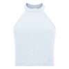 Top Guess in maglia inserto di pizzo