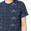 T-shirt Emporio Armani logo all over