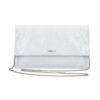 Pochette Rebelle carlotta argento con tracolla