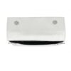Pochette Rebelle carlotta argento con tracolla