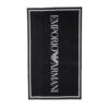 Telo Emporio Armani logo a contrasto