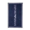 Telo Emporio Armani logo a contrasto