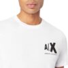 T-shirt Armani Exchange cotone organico slim fit con logo