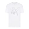 T-shirt Armani Exchange logo frontale