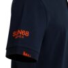 Polo Sun68 logo a contrasto