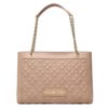 Borsa Love Moschino trapuntata logo a spalla