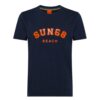 T-shirt Sun68 print fluo beach