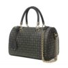 Borsa Pollini heritage bauletto logo
