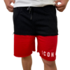 Shorts Icon doppio taglio bicolore