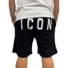 Shorts Icon basico con stampa dietro