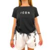 T-shirt Icon coulisse ai lati