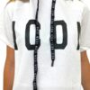 Felpa Icon cropped manica raglan