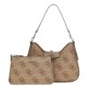 Borsa Guess eco brenton logo a spalla