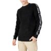 Maglione Calvin Klein logo tape cn sweater