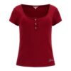 T-shirt Guess con bottoni gioiello