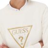 Felpa Donna Guess Sweatshirt Logo Triangle