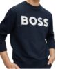 Felpa Hugo Boss con logo centrale