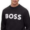 Felpa Hugo Boss con logo centrale