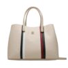 Borsa Tommy Hilfiger th emblem satchel corp