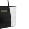 Borsa Love Moschino schopping quilted bicolor