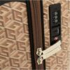 Trolley Guess Wilder Taupe Logo