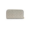 Portafoglio Pollini Zip Around Loghi Printed