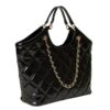 Borsa Twinset shopper trapuntata logo